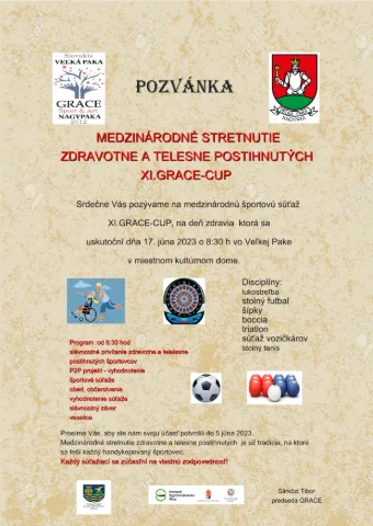 XI.GRACE CUP - Veľká Paka