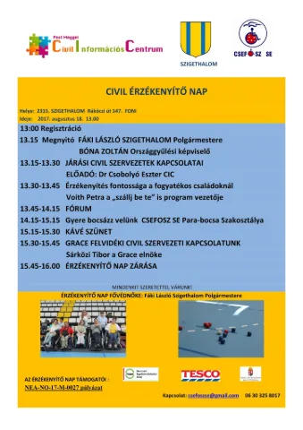 Nemzetközi tálálkozó -Szigethalom