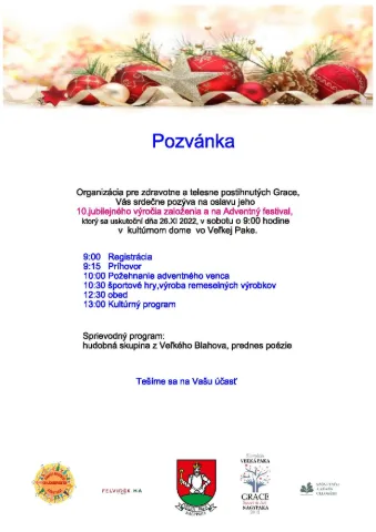 Adventný festival 2022