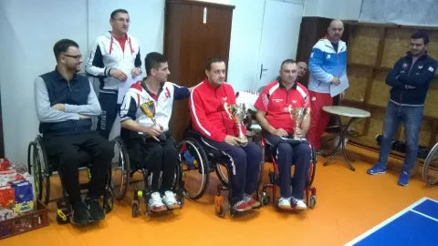 Stolnotenisová liga vozičkárov a stojacích – ročník 2017